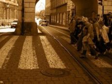 Turist route, Charles Bridge, Prague