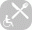 Ristorante accessibile ai disabili.: Ristorante accessibile ai disabili nell'edificio.