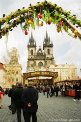 Mercato di Pasqua a Praga
