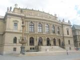 unique Rudolfinum concert hall at Palach Square