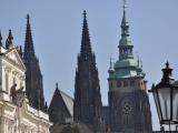 One last view to the towers of St. Vitus Cathedral