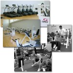 Vari tipi dell´arredamento della palestra